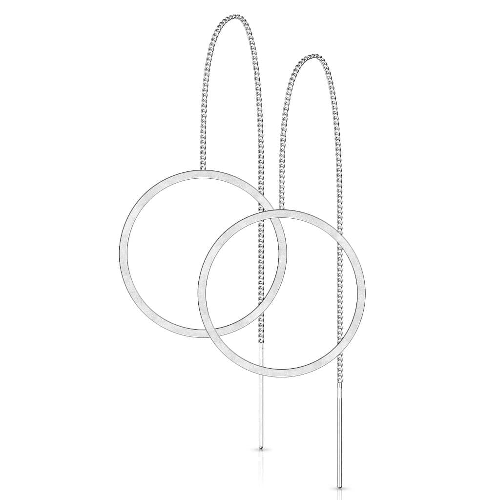 Paar threader met open ring