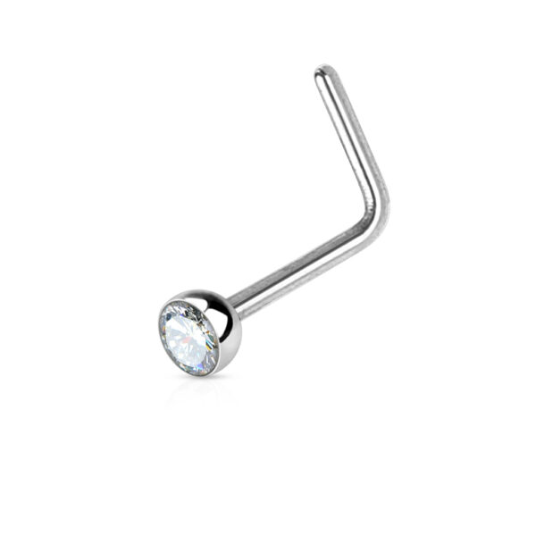 Neus stud met een kristal in verschillende kleuren - Afbeelding 7