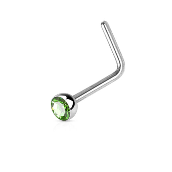 Neus stud met een kristal in verschillende kleuren - Afbeelding 9