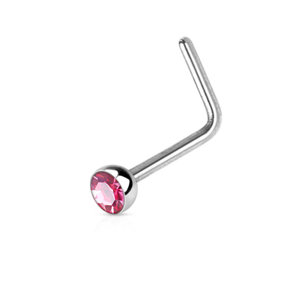 Neus stud met een kristal in verschillende kleuren - Afbeelding 20