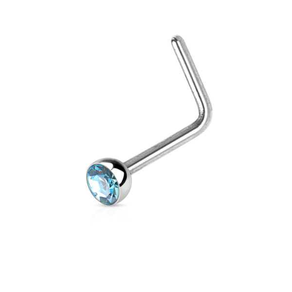 Neus stud met een kristal in verschillende kleuren - Afbeelding 21