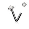 Neus stud met rond kristal in verschillende kleuren - Afbeelding 62