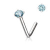 Neus stud met rond kristal in verschillende kleuren - Afbeelding 64