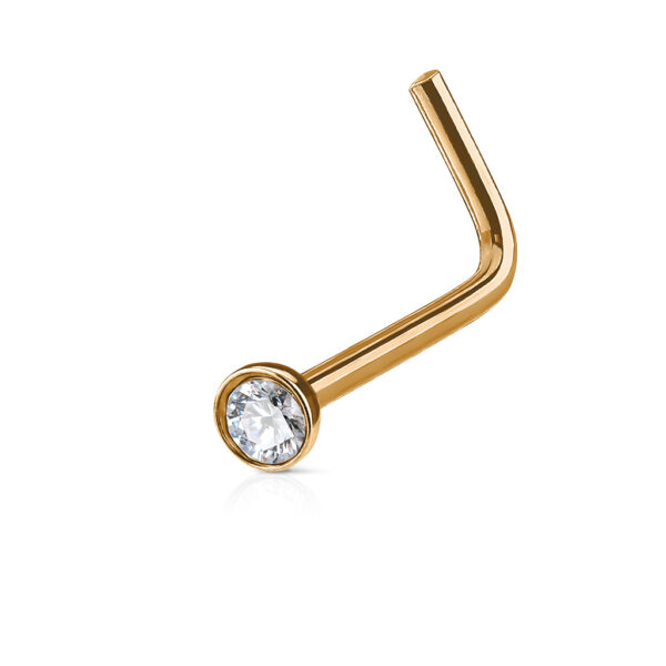 Neus stud met kristal in verschillende kleuren - Afbeelding 4