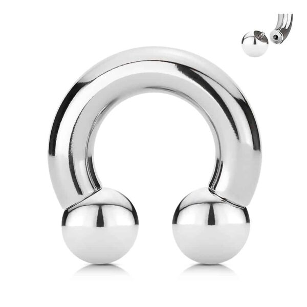 Circular barbell met intern geschroefde balletjes - Afbeelding 26