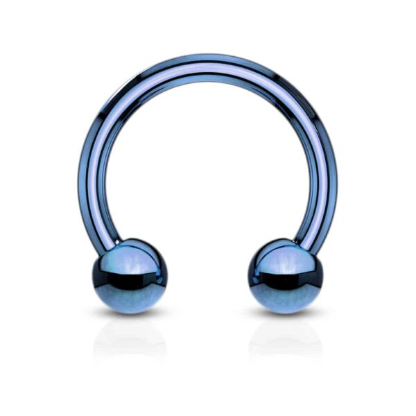 Circular barbell met titanium coating in verschillende kleuren - Afbeelding 6