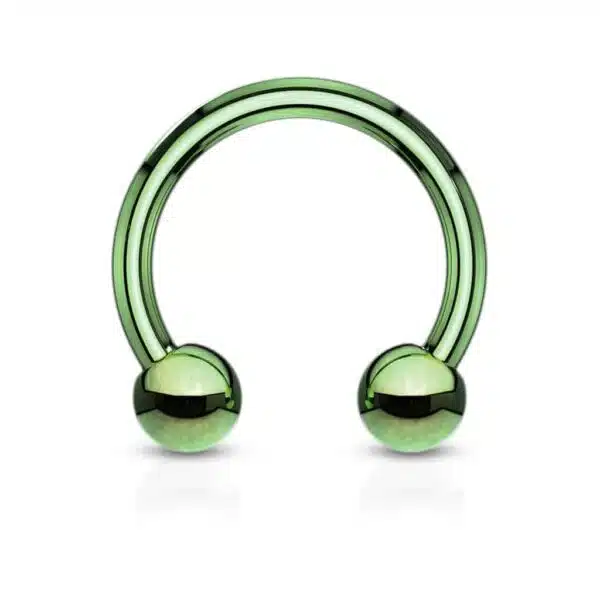 Circular barbell met titanium coating in verschillende kleuren - Afbeelding 7