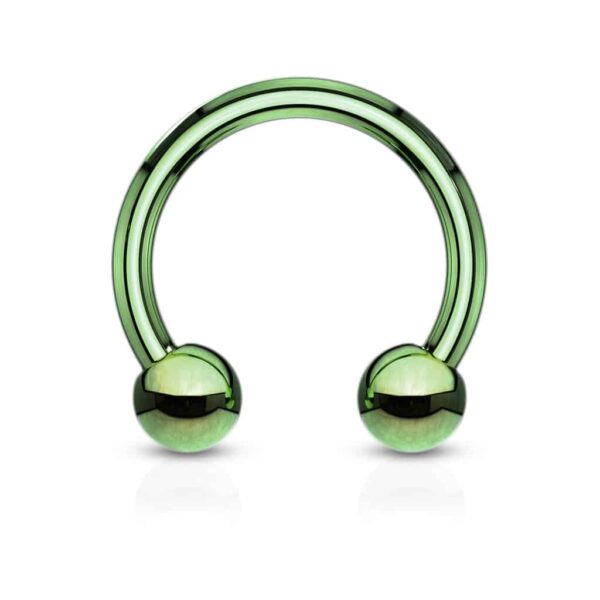 Circular barbell met titanium coating in verschillende kleuren - Afbeelding 11