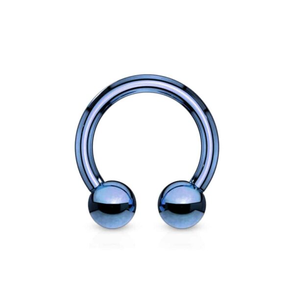 Circular barbell met titanium coating in verschillende kleuren - Afbeelding 15