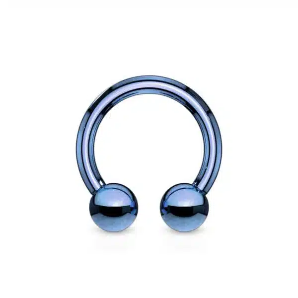 Circular barbell met titanium coating in verschillende kleuren - Afbeelding 15