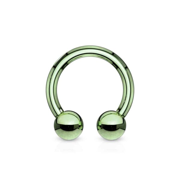 Circular barbell met titanium coating in verschillende kleuren - Afbeelding 16