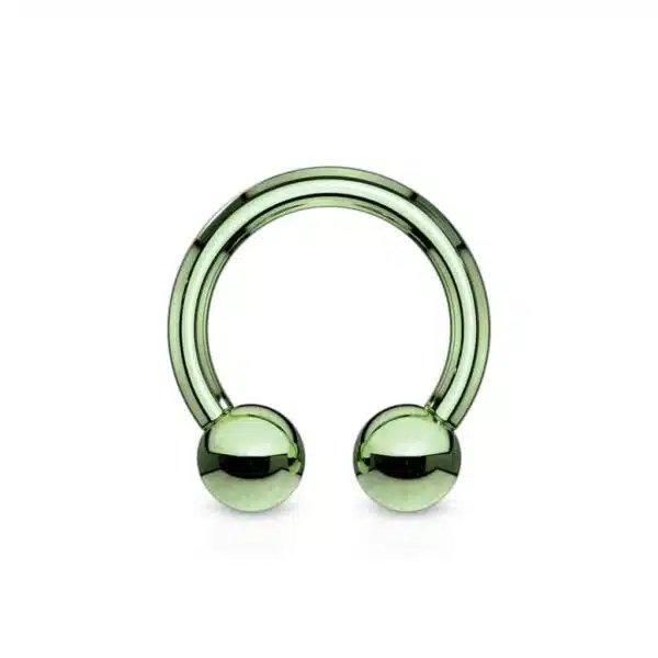 Circular barbell met titanium coating in verschillende kleuren - Afbeelding 16