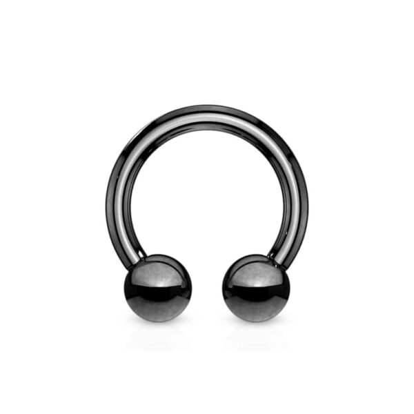 Circular barbell met titanium coating in verschillende kleuren - Afbeelding 17