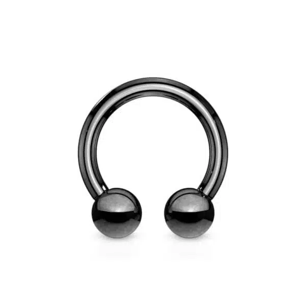 Circular barbell met titanium coating in verschillende kleuren - Afbeelding 17