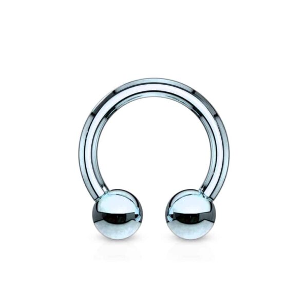 Circular barbell met titanium coating in verschillende kleuren - Afbeelding 18