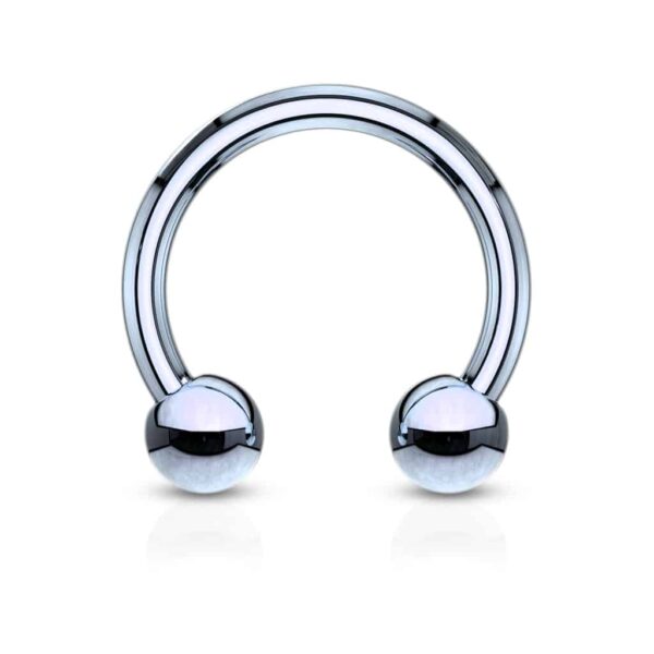 Circular barbell met titanium coating in verschillende kleuren - Afbeelding 24