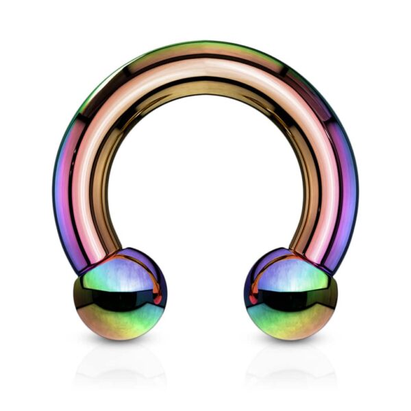 Circular barbell met titanium coating in verschillende kleuren - Afbeelding 53