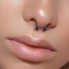 Circular barbell met spikes en titanium coating in verschillende kleuren - Afbeelding 3