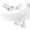 Neus bone piercing met ster prong set - Afbeelding 9