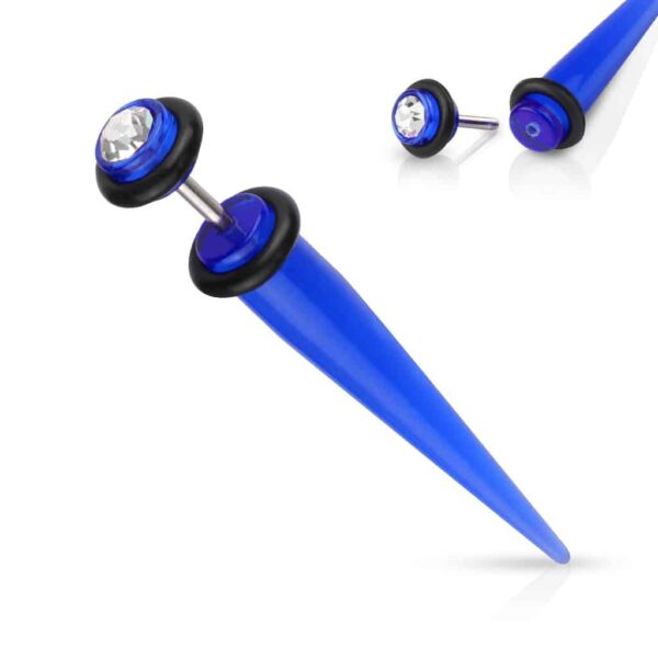 Neppe stretcher van acryl in verschillende kleuren met steentje - Afbeelding 12