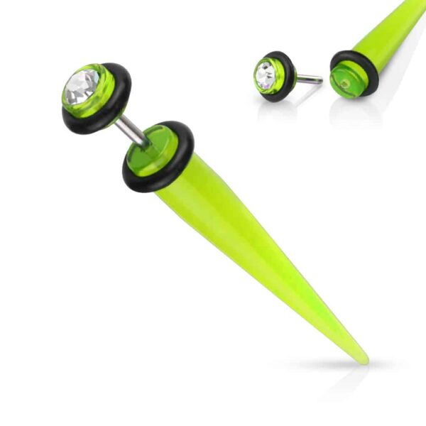 Neppe stretcher van acryl in verschillende kleuren met steentje - Afbeelding 13