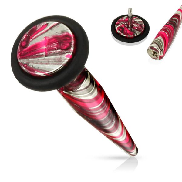 Neppe stretcher piercing in multicolor - Afbeelding 9