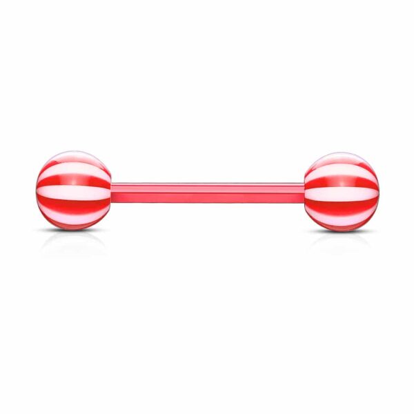 Acrylic - Bioflex 2-kleuren barbell - Afbeelding 9