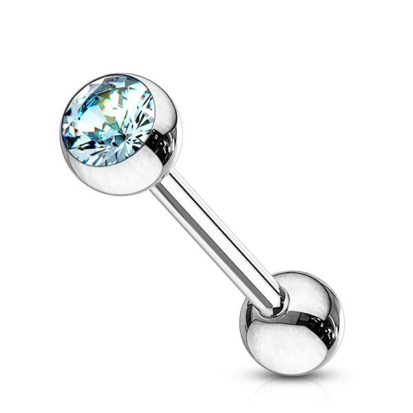 Barbell met gekleurde kristal - Afbeelding 24