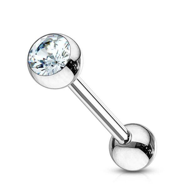 Barbell met gekleurde kristal - Afbeelding 22