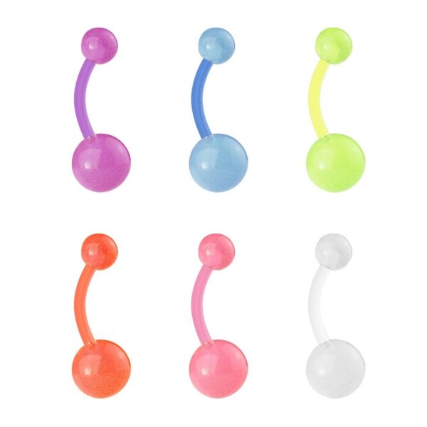 Bioflex barbell in volledige kleur glow in the dark - Afbeelding 2