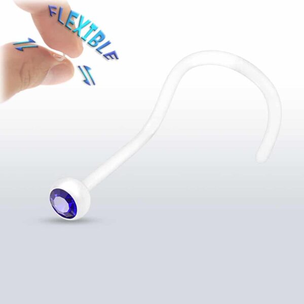Bioflex neus screw met kristal - Afbeelding 5