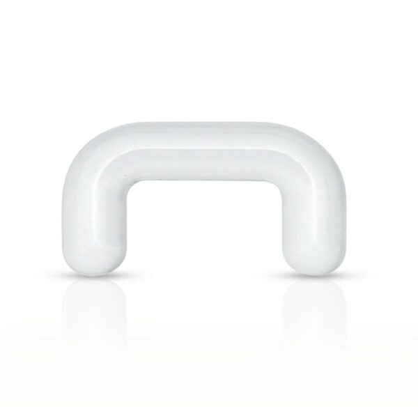 Doorzichtige retainer voor septum piercing