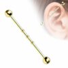 Industrial barbell met 3 ringen