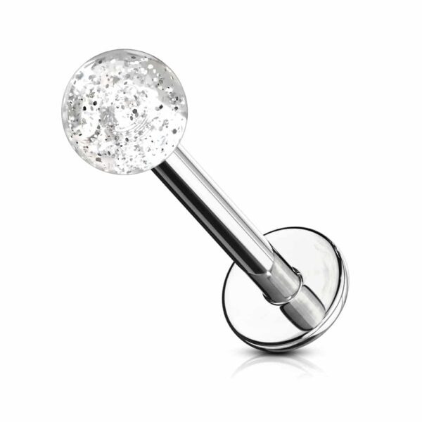 Labret met glitterbal - Afbeelding 6