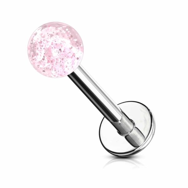 Labret met glitterbal - Afbeelding 8
