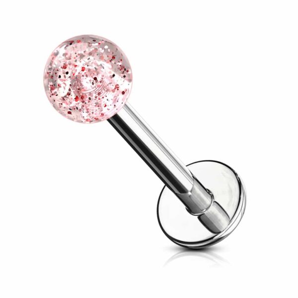 Labret met glitterbal - Afbeelding 9