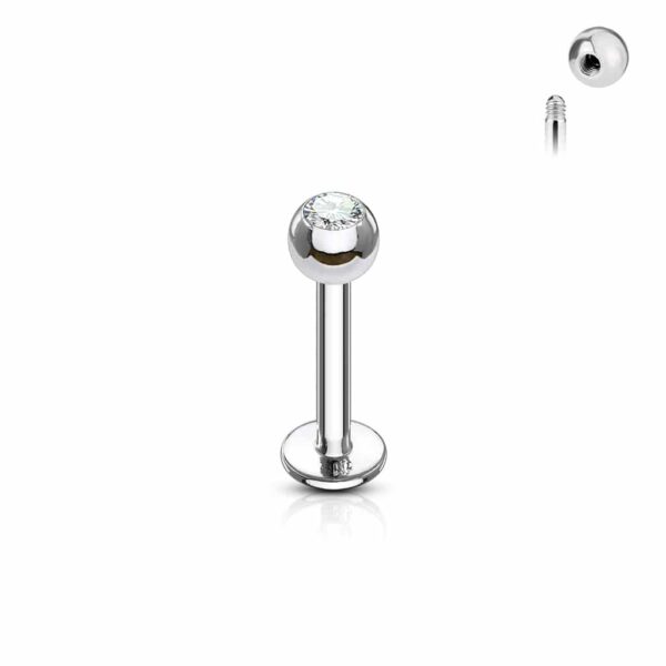 Labret met pressfit bal - Afbeelding 4