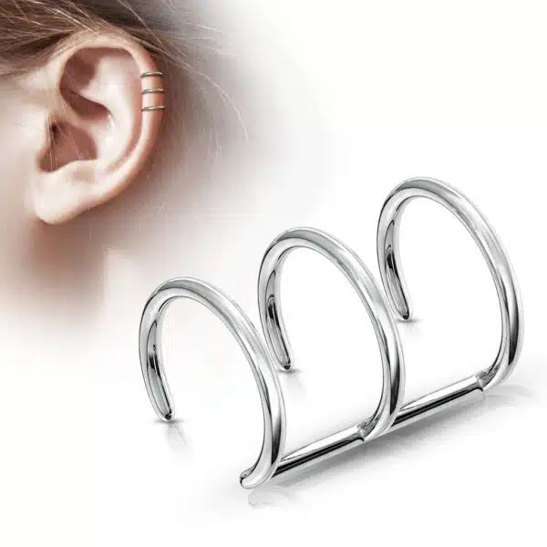 Neppe helix piercing tripple