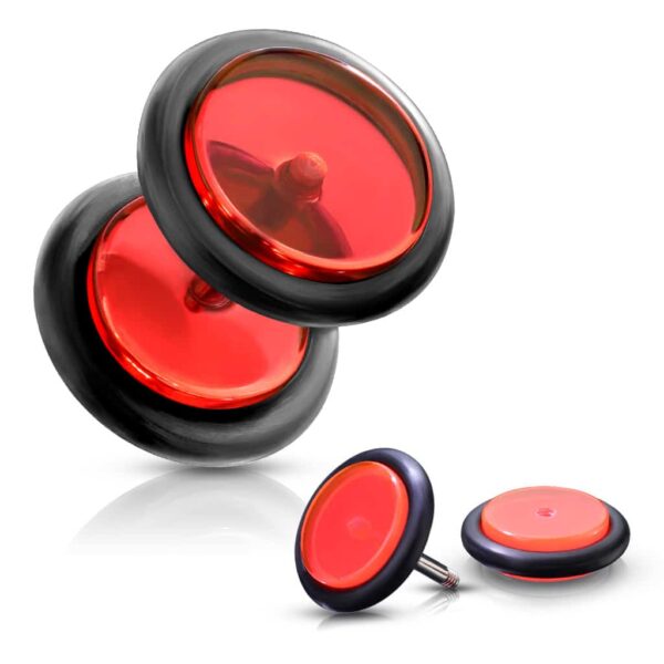 Neppe plug met o-ring van Acryl - Afbeelding 9