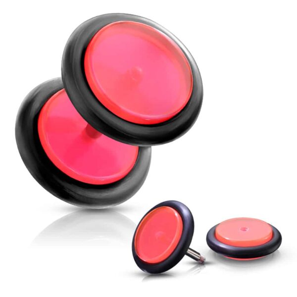 Neppe plug met o-ring van Acryl - Afbeelding 8