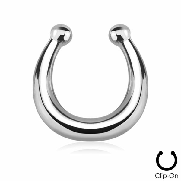 Neppe septum piercing in verschillende kleuren - Afbeelding 6