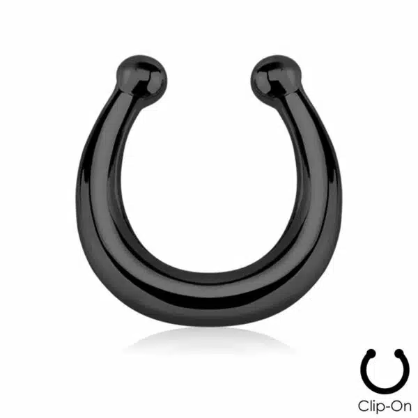 Neppe septum piercing in verschillende kleuren - Afbeelding 4