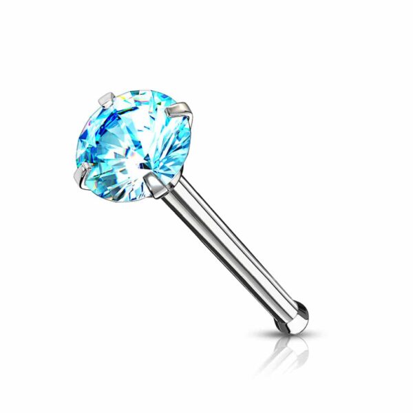 Neus bone piercing met kristal pong-set - Afbeelding 16