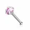 Neus bone piercing met kristal pong-set - Afbeelding 20