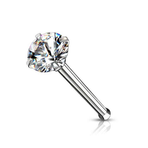 Neus bone piercing met kristal pong-set - Afbeelding 18