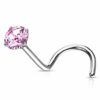 Neus screw met prong-set in verschillende kleuren - Afbeelding 20