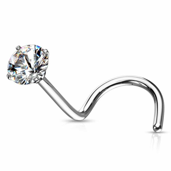 Neus screw met prong-set in verschillende kleuren - Afbeelding 18