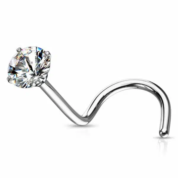 Neus screw met prong-set in verschillende kleuren - Afbeelding 18