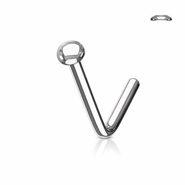 Neus stud in verschillende kleuren met platte top - Afbeelding 9