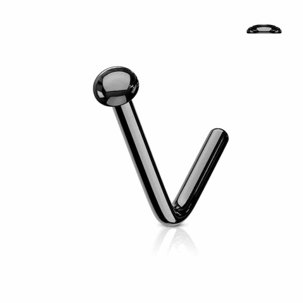 Neus stud in verschillende kleuren met platte top - Afbeelding 7